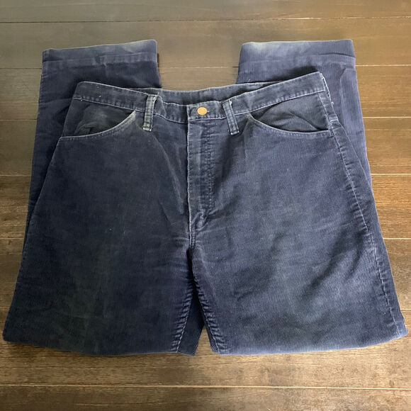 Vintage Rustler Jeans Mens 36x30 Corduroy Regular Fit Straight Leg Made In USA - Picture 2 of 16